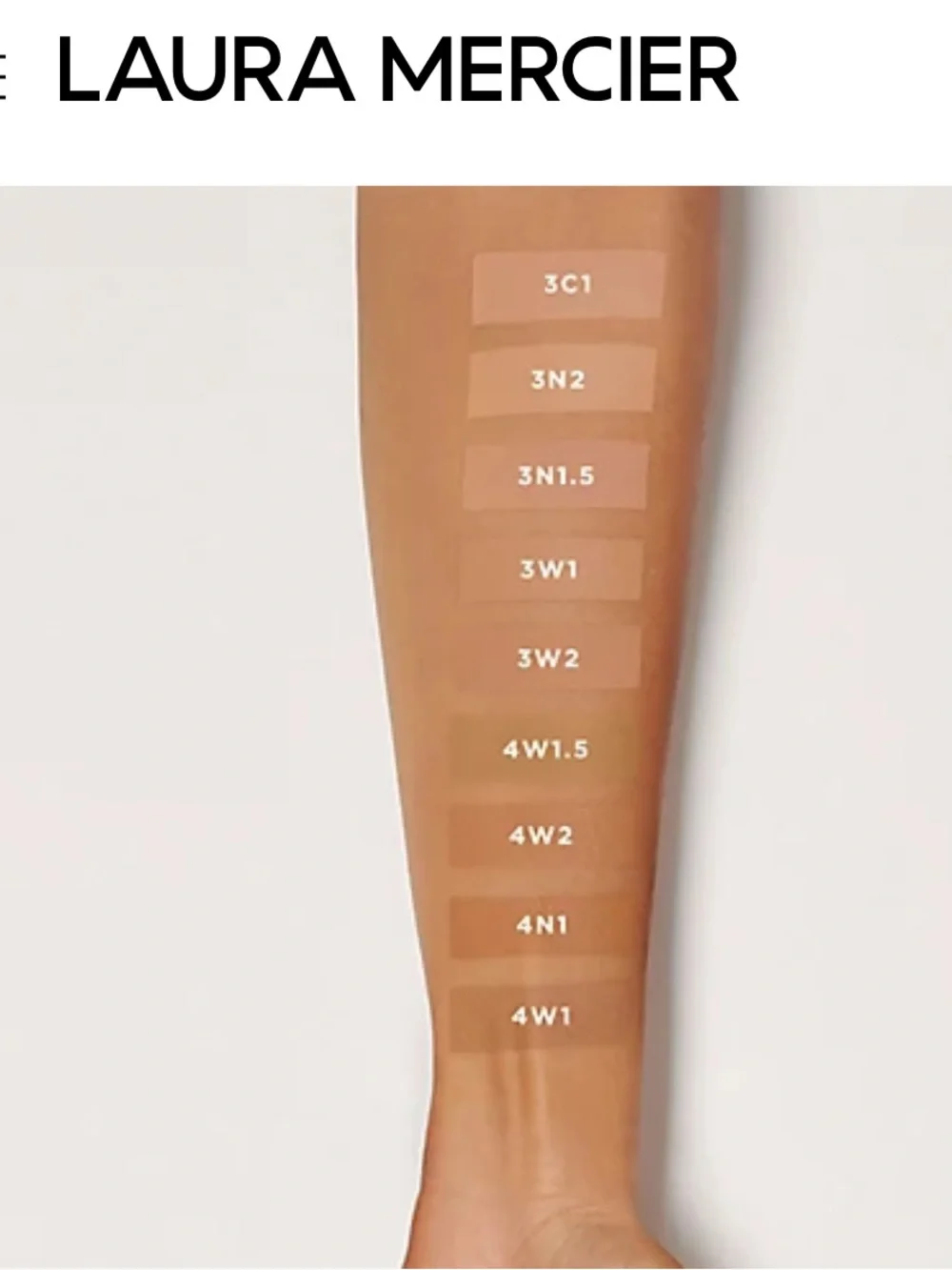 Laura Mercier Flawless Lumière Foundation 3W1 Dusk New 1oz